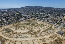 Aerial view of land in San Pedro, Calif., that will be developed by iStar into the Highpark master planned community Aerial view of land in San Pedro, Calif., that will be developed by iStar into the Highpark master planned community