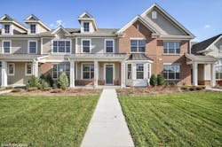 Westgate at the Glen rownhomes exterior Westgate at the Glen rownhomes exterior