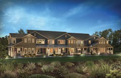 exterior of Shea Homes' Tranquility Building in a master planned community that emphasizes a retreat lifestyle exterior of Shea Homes' Tranquility Building in a master planned community that emphasizes a retreat lifestyle