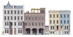 Washington Dc Terraced Townhouses Washington Dc Terraced Townhouses