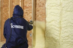 Icynene manufactures a range of foam insulation products guaranteed to perform for the life of the building Icynene manufactures a range of foam insulation products guaranteed to perform for the life of the building