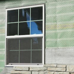 The draining and drying components of a wall system are unified into a single product from Boral The draining and drying components of a wall system are unified into a single product from Boral