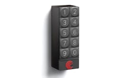 The battery-operated Smart Keypad from August The battery-operated Smart Keypad from August