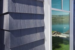 With its ½-inch-thick Sierra Premium Shake, Nichiha claims it offers the thickest fiber-cement shake available With its ½-inch-thick Sierra Premium Shake, Nichiha claims it offers the thickest fiber-cement shake available