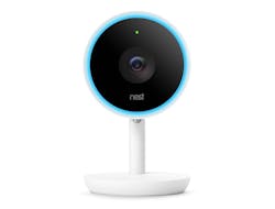 Nest Cam IQ (shown), an HD video camera that detects intruders and zooms in on their faces Nest Cam IQ (shown), an HD video camera that detects intruders and zooms in on their faces