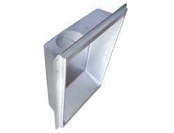 The Dryerbox from In-O-Vate makes it possible to place a dryer flush to the wall without restricting airflow The Dryerbox from In-O-Vate makes it possible to place a dryer flush to the wall without restricting airflow