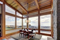 Jeld-Wen’s EpicVue windows are characterized by clean lines, slim profiles, and square interior detailing, providing a contemporary feel Jeld-Wen’s EpicVue windows are characterized by clean lines, slim profiles, and square interior detailing, providing a contemporary feel