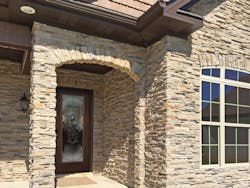 Manufactured Stone by ProVia has a range of offerings that include Natural Cut Stone Manufactured Stone by ProVia has a range of offerings that include Natural Cut Stone