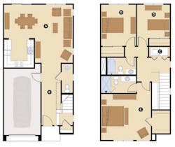 The Santa Rosa floorplan The Santa Rosa floorplan