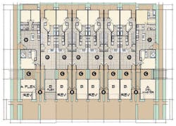 Courtyards floorplan Courtyards floorplan
