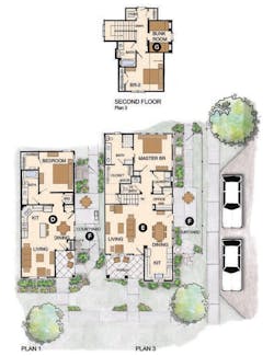THE COTTAGES AT CARDINAL WOODS, PLAN 1 THE COTTAGES AT CARDINAL WOODS, PLAN 1