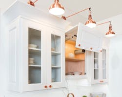 White kitchen cabinets, Photo courtesy Wellborn White kitchen cabinets, Photo courtesy Wellborn