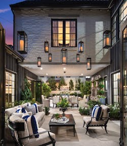 The Oaks Farms-Davidson Communities-courtyard The Oaks Farms-Davidson Communities-courtyard