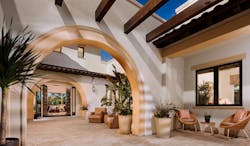 Residence One at Artesana-Pardee Homes-entry loggia Residence One at Artesana-Pardee Homes-entry loggia