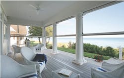 Phantom Screens motorized retractable screens on porch Phantom Screens motorized retractable screens on porch