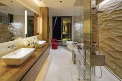 Robert SInger-designed master bath Robert SInger-designed master bath