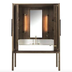 Dekton Cosentino vanity cabinet Dekton Cosentino vanity cabinet