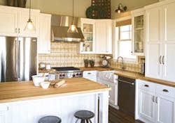 Ann Sacks Tile In A Carriage House Kitchen By Street Of Dreams, In Portland, Ore Ann Sacks Tile In A Carriage House Kitchen By Street Of Dreams, In Portland, Ore