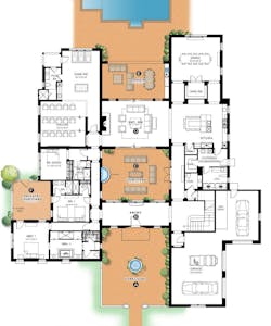 KL Crook Architecture Wine Country Estates floor plan KL Crook Architecture Wine Country Estates floor plan