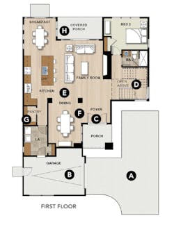 GMD Design Group Laurel Avenue floor plan 1 GMD Design Group Laurel Avenue floor plan 1