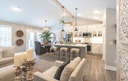 Wayne Homes on-your-lot home, interior Wayne Homes on-your-lot home, interior