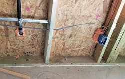 air sealing exterior wall penetrations air sealing exterior wall penetrations