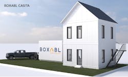 Boxabl Casita folding home model, exterior Boxabl Casita folding home model, exterior