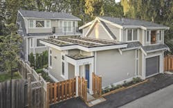 Smallworks home with accessory dwelling unit, exterior Smallworks home with accessory dwelling unit, exterior