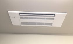 low-profile HVAC ceiling unit low-profile HVAC ceiling unit