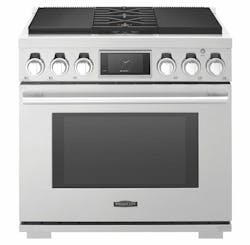 Signature Kitchen Suite 36-inch dual-fuel range for the kitchen Signature Kitchen Suite 36-inch dual-fuel range for the kitchen