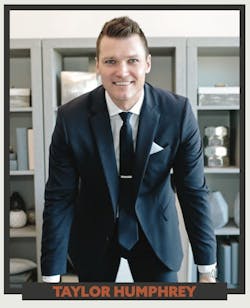 2020 Pro Builder Forty Under 40 winner Taylor Humphrey 2020 Pro Builder Forty Under 40 winner Taylor Humphrey