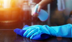Cleaning surfaces and disinfecting Cleaning surfaces and disinfecting