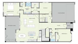 Lowder Homes floor plan with easy living design features Lowder Homes floor plan with easy living design features