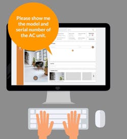 Inspected.com app screenshot for AC unit inspection Inspected.com app screenshot for AC unit inspection