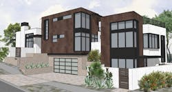 street view of DTJ Design's Gibson Custom home street view of DTJ Design's Gibson Custom home