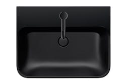 Duravit Happy D.2 Plus sink in black Duravit Happy D.2 Plus sink in black