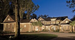 rear elevation of the luxury custom home at Senator's Bluff designed by The Evans Group rear elevation of the luxury custom home at Senator's Bluff designed by The Evans Group