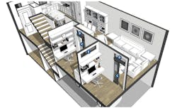 DTJ Design Homeplace Townhome live/work housing design DTJ Design Homeplace Townhome live/work housing design