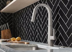 Moen's Nio kitchen faucet in Spot Resist Stainless Moen's Nio kitchen faucet in Spot Resist Stainless