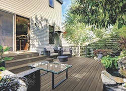 MoistureShield Elevate composite capped decking MoistureShield Elevate composite capped decking