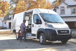 Ram ProMaster cargo van for contractors Ram ProMaster cargo van for contractors