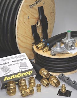 Omega Flex TracPipe CounterStrike pipe protection Omega Flex TracPipe CounterStrike pipe protection