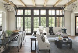 Marvin Windows & Doors in the living room Marvin Windows & Doors in the living room