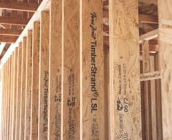 Weyerhaeuser TimberStrand laminated strand lumber Weyerhaeuser TimberStrand laminated strand lumber