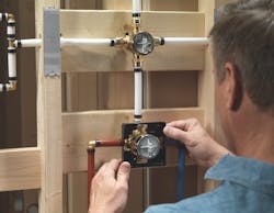 Delta universal shower valve Delta universal shower valve