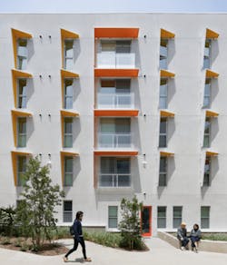 The Arroyo affordable housing development by Koning Eizenberg Architecture is LEED Platinum The Arroyo affordable housing development by Koning Eizenberg Architecture is LEED Platinum