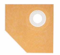 Schluter Systems Kerdi-TT neo angle shower base tray Schluter Systems Kerdi-TT neo angle shower base tray