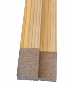 Endura FrameSaver rot-proof door frame close-up Endura FrameSaver rot-proof door frame close-up