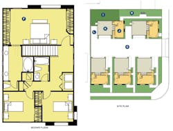 Kevin L. Crook Architect Live Work single-family dwelling site and floor plans Kevin L. Crook Architect Live Work single-family dwelling site and floor plans