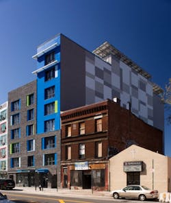 Exterior of Third Ave building Exterior of Third Ave building